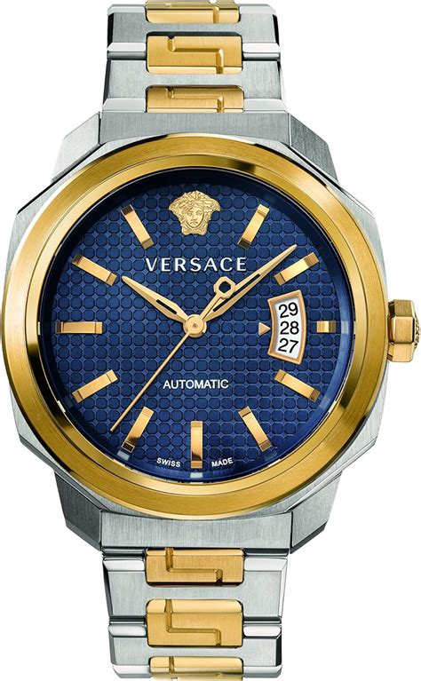 Versace Men's 'Dylos' Automatic Stainless Steel Casual Watch, 